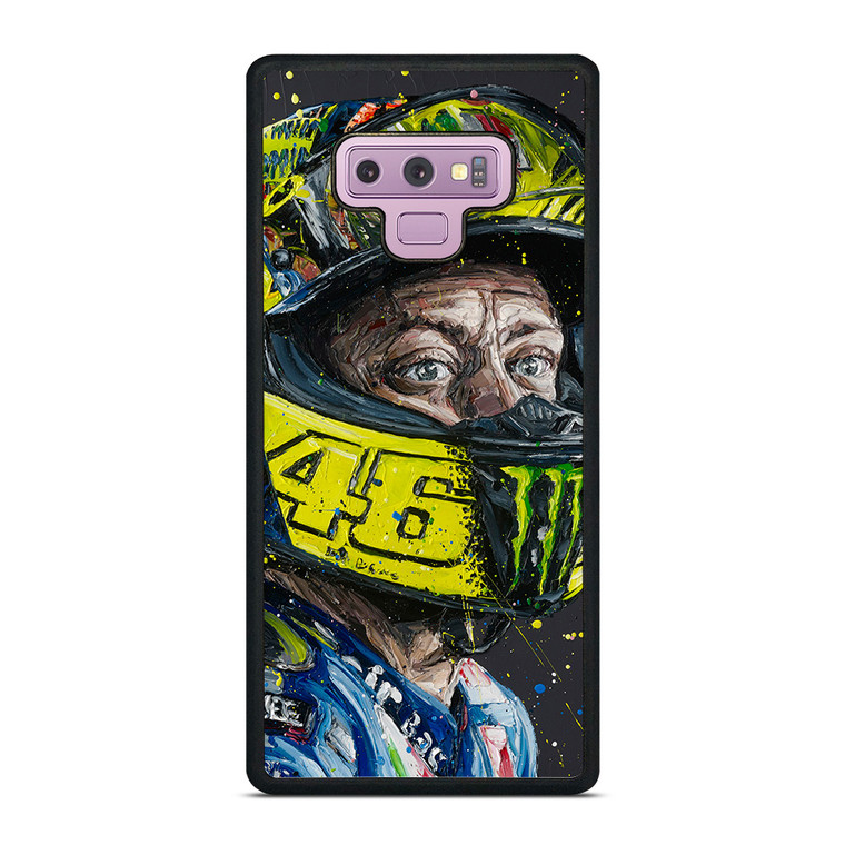 VALENTINO ROSSI ART 46 Samsung Galaxy Note 9 Case