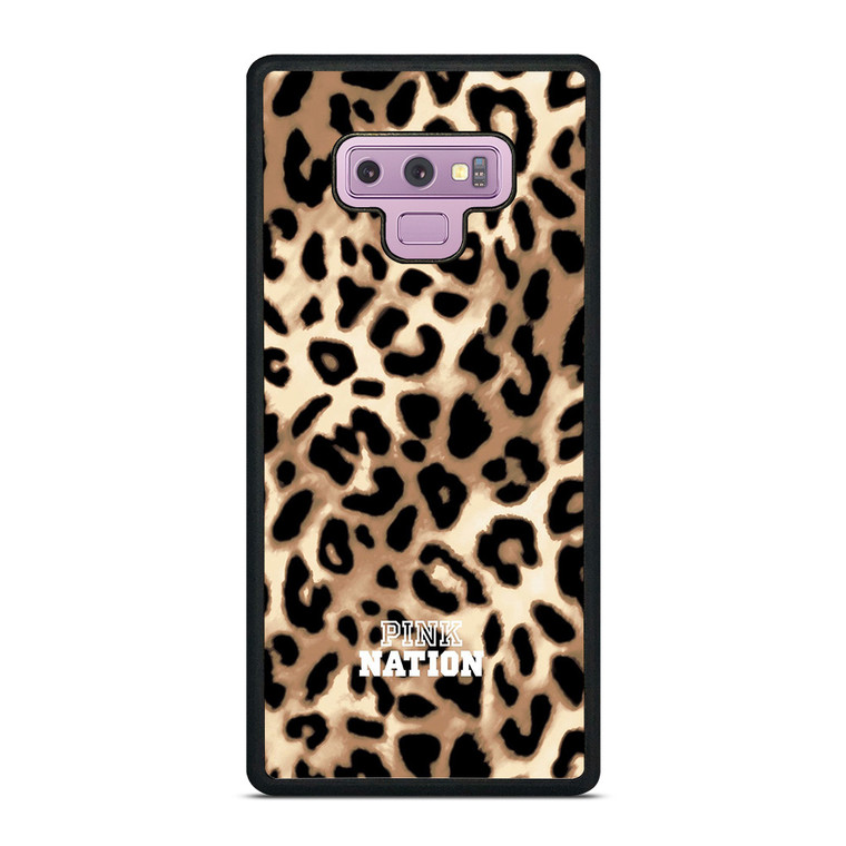 VICTORIA SECRET PINK NATION LEOPARD Samsung Galaxy Note 9 Case VICTORIA SECRET PINK NATION LEOPARD Samsung Galaxy Note 9 Case
