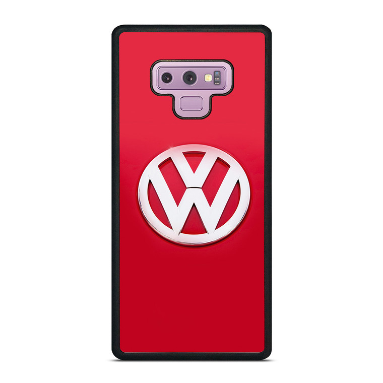 VW VOLKSWAGEN LOGO RED Samsung Galaxy Note 9 Case