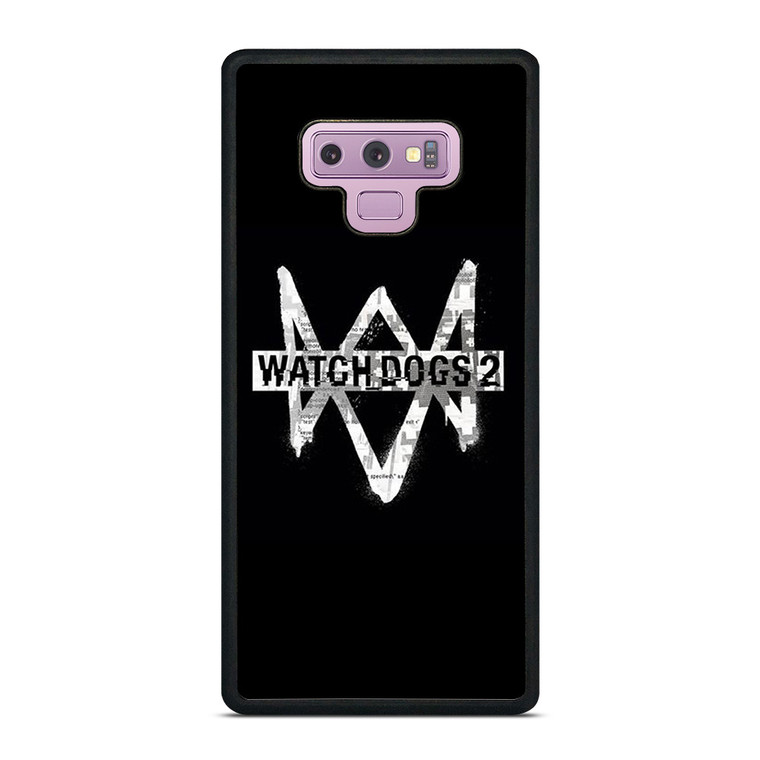 WATCH DOGS 2 LOGO Samsung Galaxy Note 9 Case