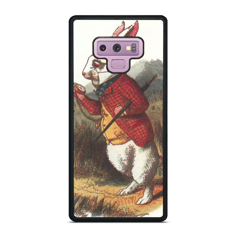 WHITE RABBIT ALICE IN WONDERLAND Disney Samsung Galaxy Note 9 Case