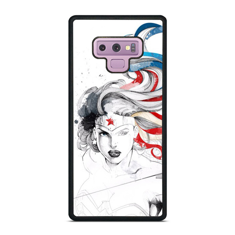 WONDER WOMAN SKETCH Samsung Galaxy Note 9 Case