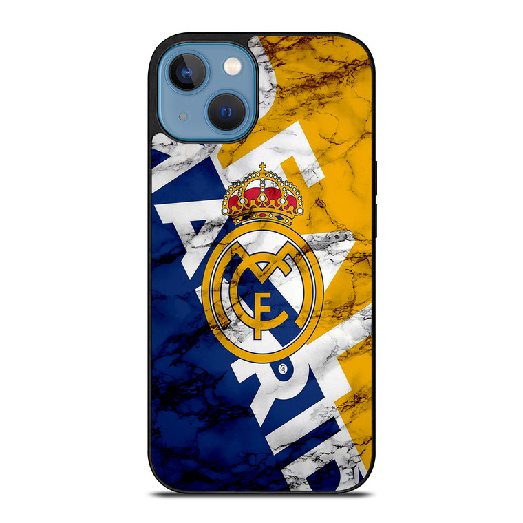 REAL MADRID MARBLE ART LOGO iPhone 13 Case
