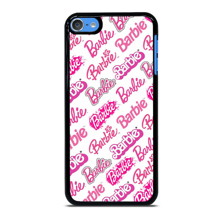 BARBIE TYPOGRAPHY PATTERN iPod Touch 7 Case