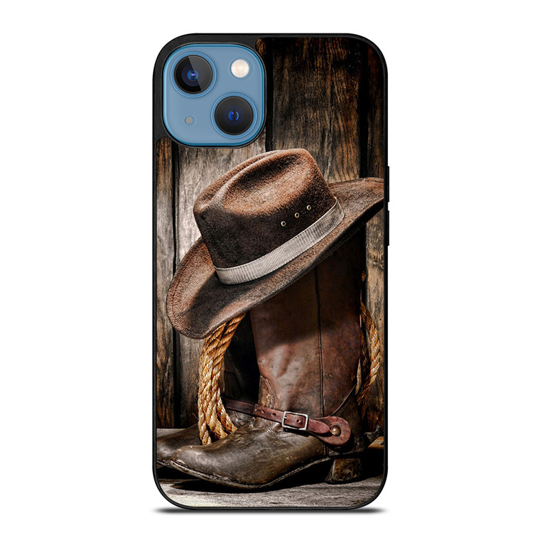 RODEO COWBOY LASSO BOOTS iPhone 13 Case RODEO COWBOY LASSO BOOTS iPhone 13 Case