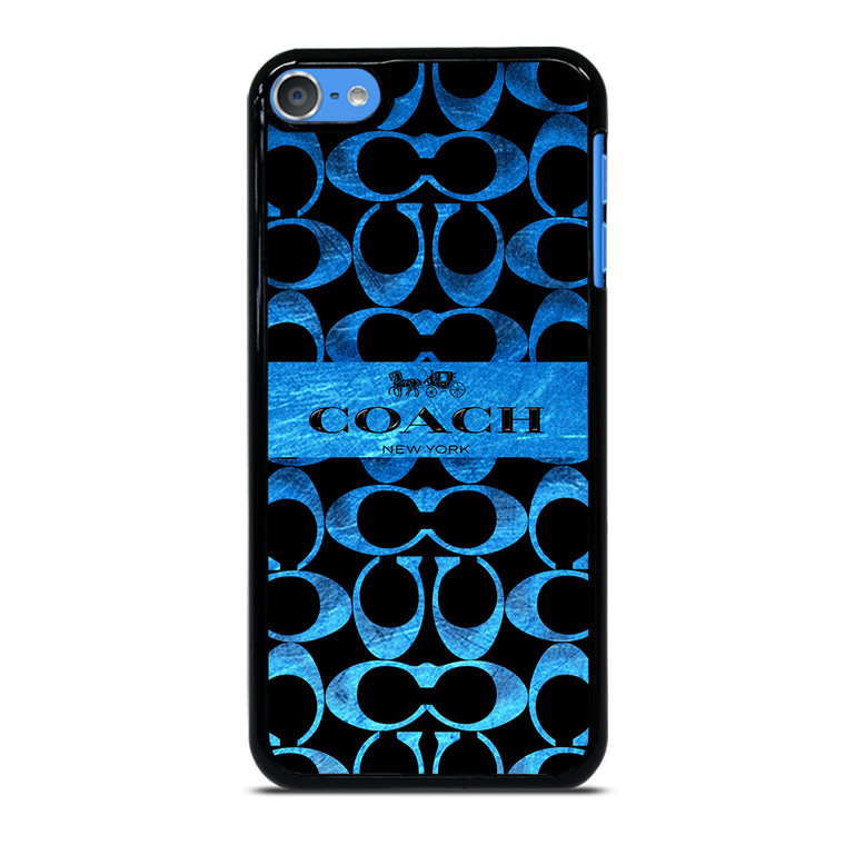 COACH NEW YORK BLUE 2 iPod Touch 7 Case