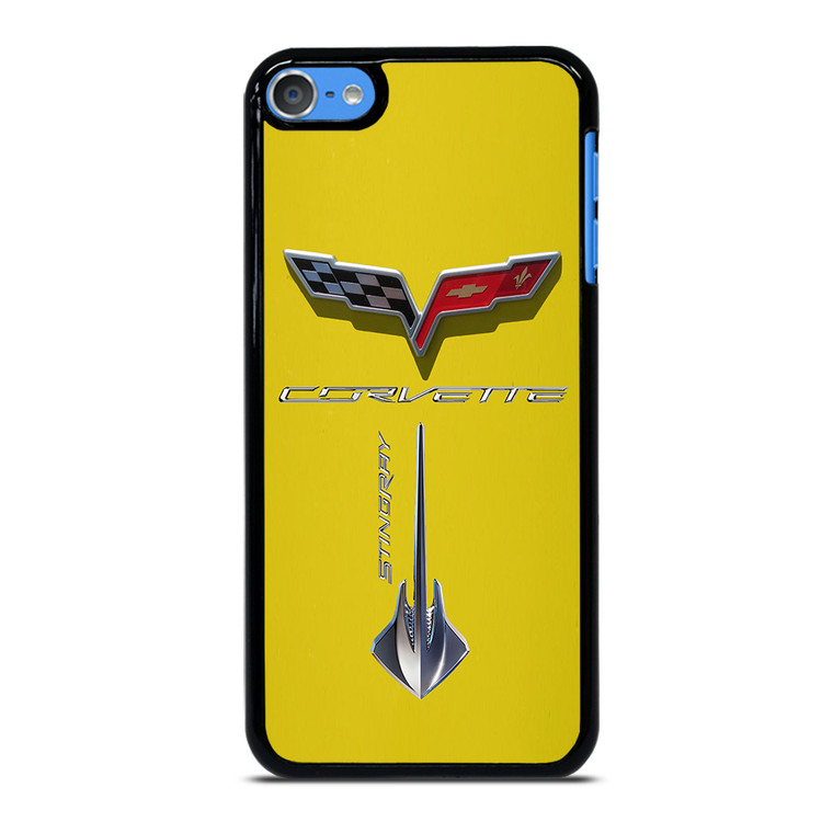 Corvette Stingray C7 Yellow iPod Touch 7 Case
