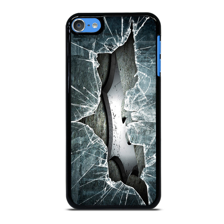 CRACKED OUT GLASS BATMAN THE DARK KNIGHT 2 iPod Touch 7 Case