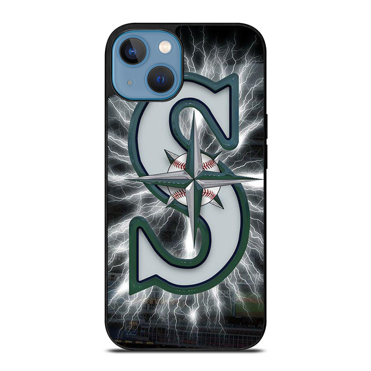 SEATTLE MARINERS MLB LOGO iPhone 13 Case