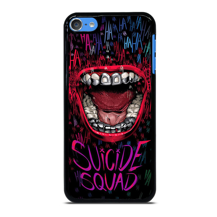 JOKER COMIC SUICIDE SQUAD HAHAHA iPod Touch 7 Case