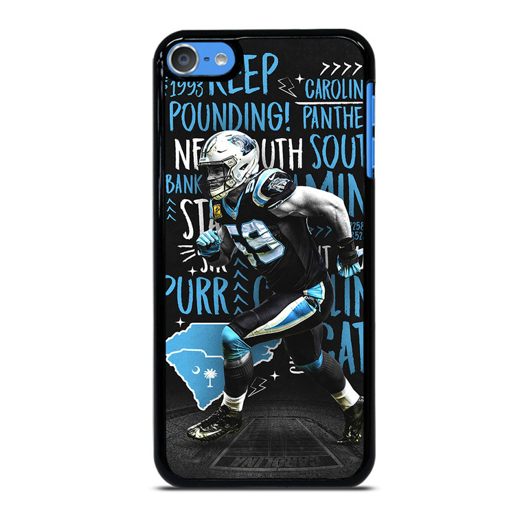 LUKE KUECHLY CAROLINA PANTHERS iPod Touch 7 Case