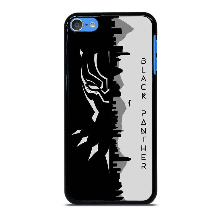 MARVEL BLACK PANTHER BLACK AND WHITE iPod Touch 7 Case