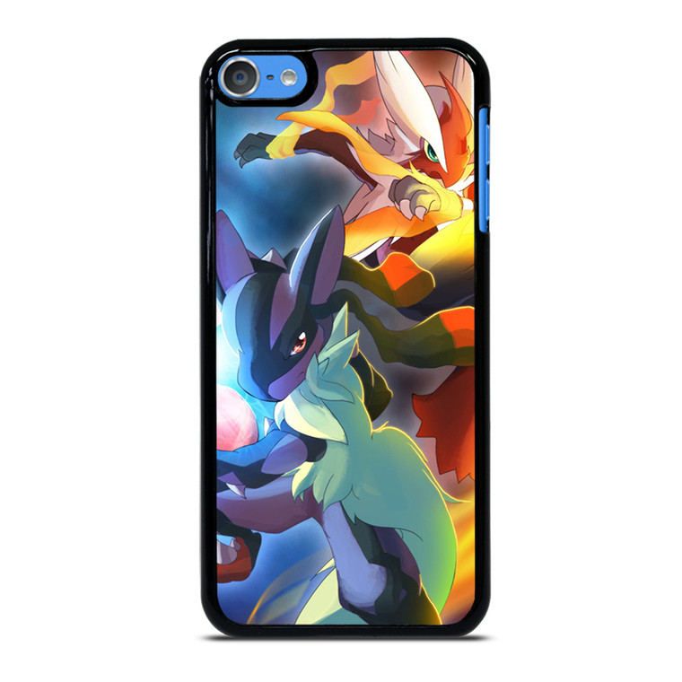 MEGA BLAZIKEN VS MEGA LUCARIO iPod Touch 7 Case