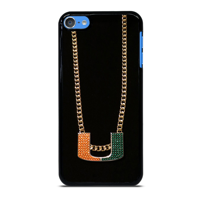 MIAMI HURRICANES TURNOVER CHAIN iPod Touch 7 Case