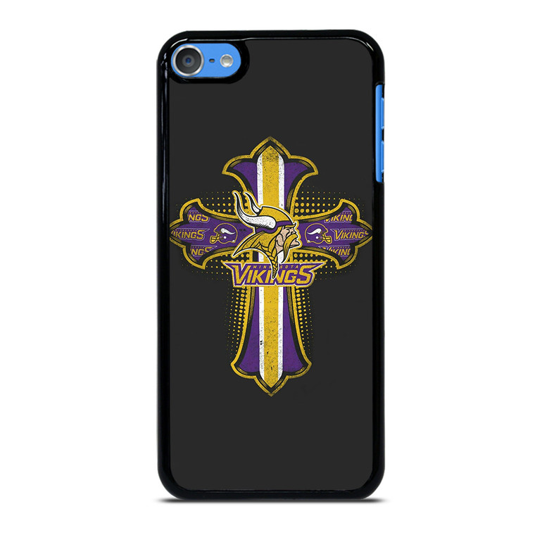 MINNESOTA VIKINGS LOGO CROSS iPod Touch 7 Case