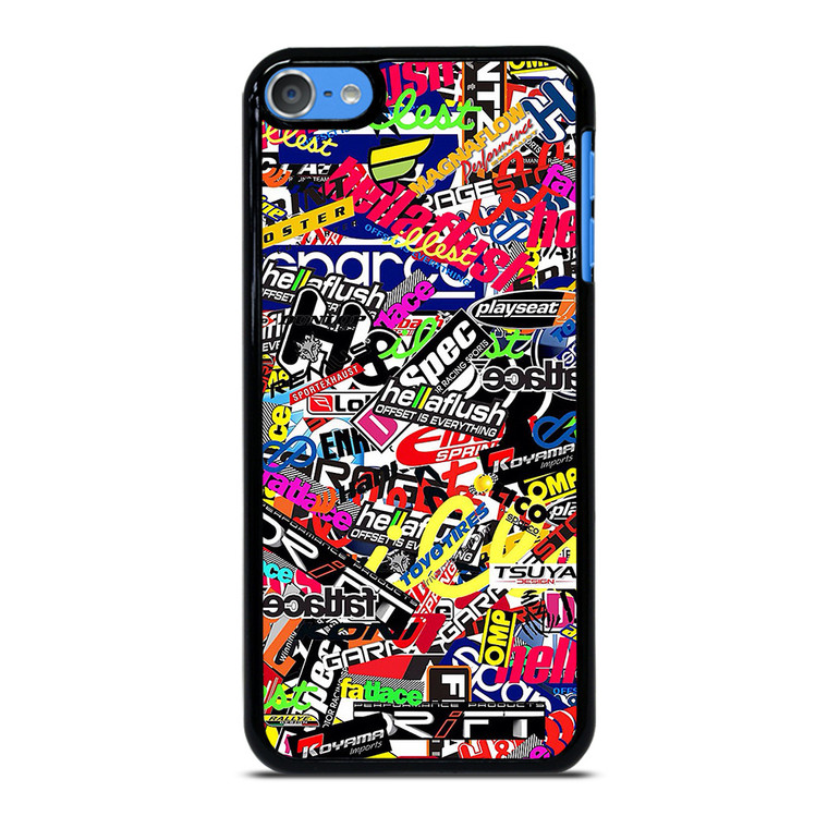 MOTOCROSS MX STICKER BOMB iPod Touch 7 Case