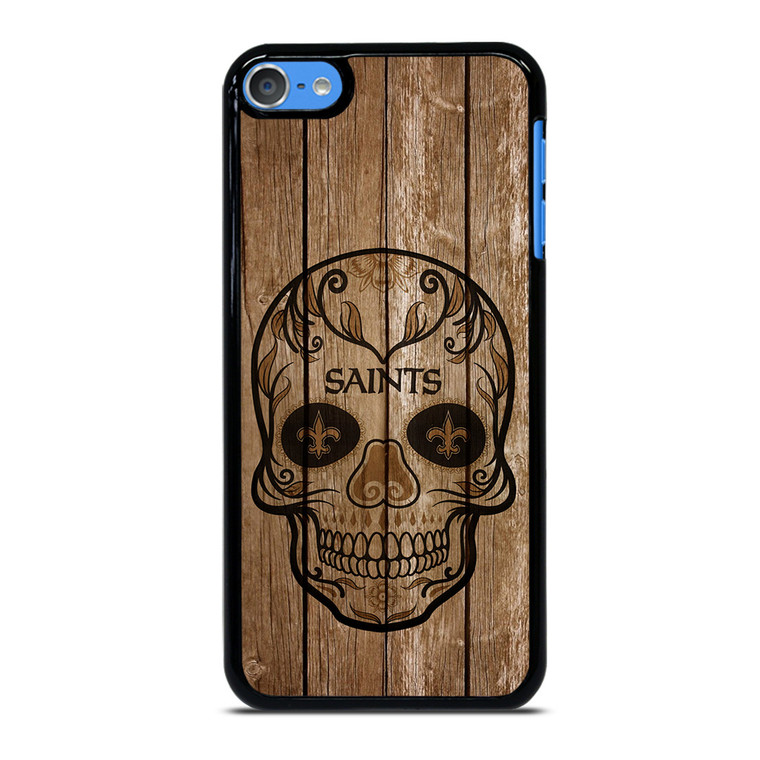 NEW ORLEANS SAINTS SKULL 2 iPod Touch 7 Case