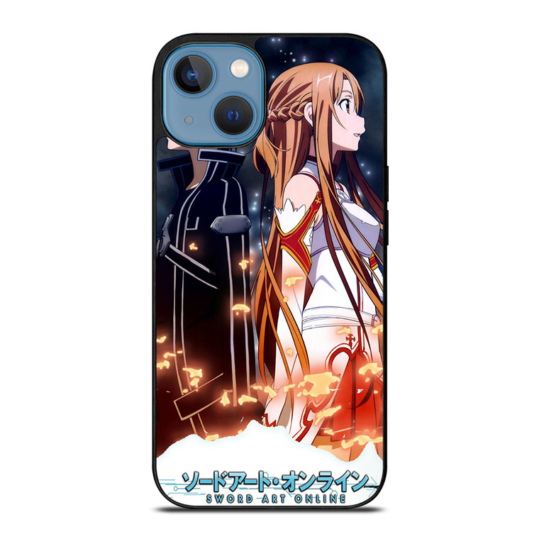 SWORD ART ONLINE KIRITO ASUNA iPhone 13 Case