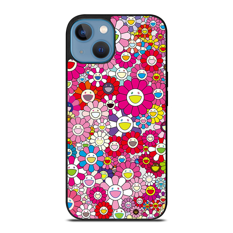 Takashi Murakami Flowers Pink iPhone 13 Case