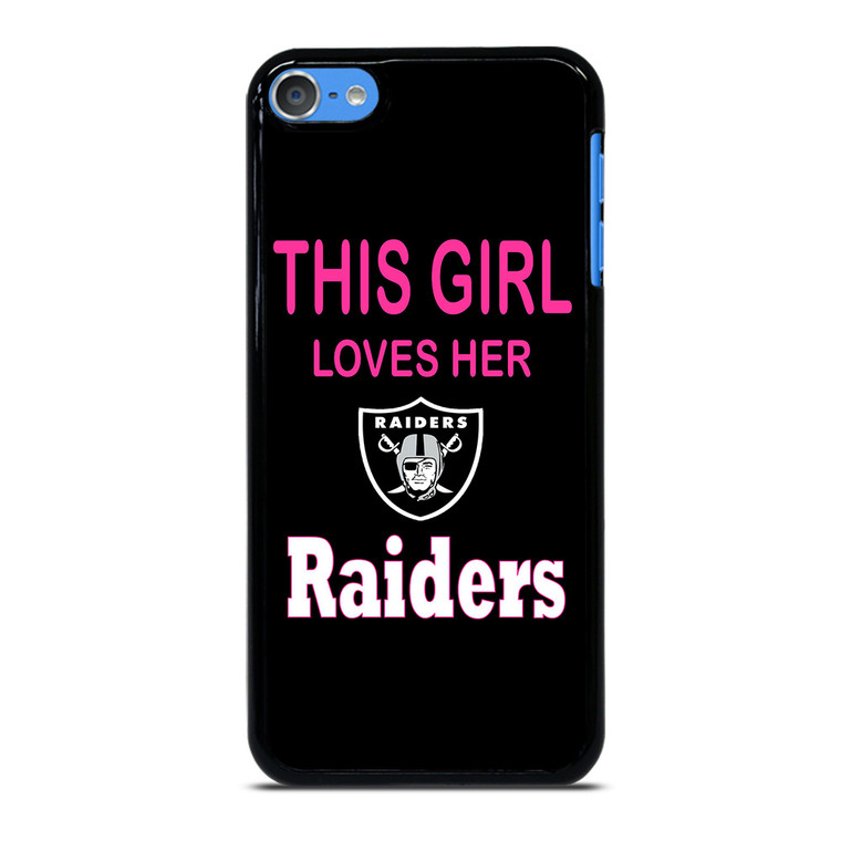THIS GIRL LOVES THE RAIDERS iPod Touch 7 Case