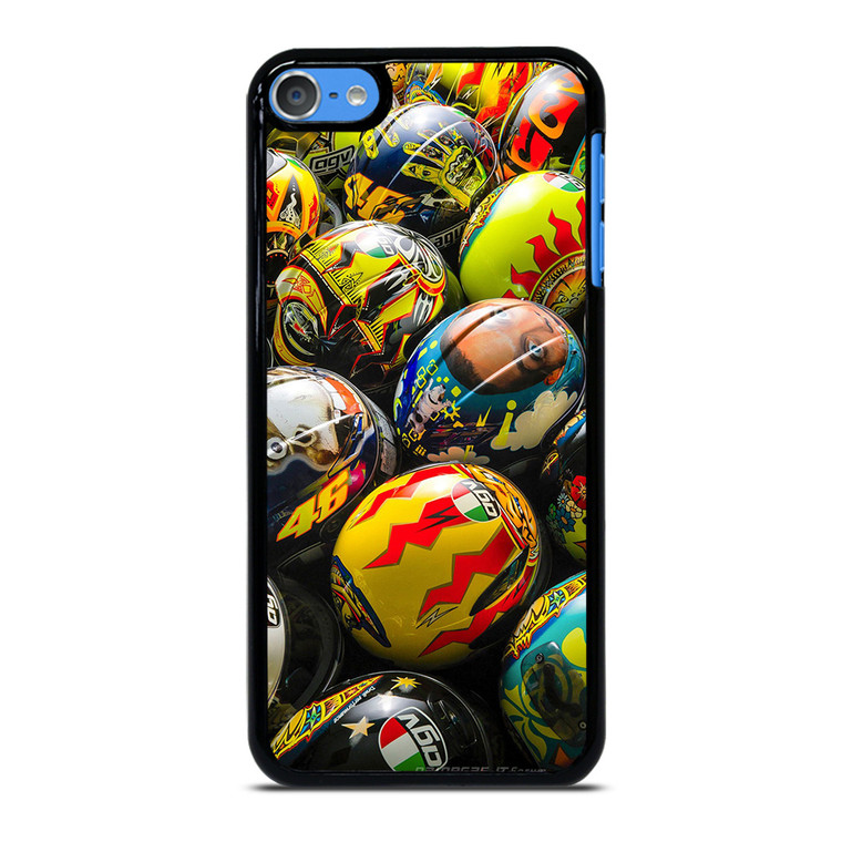 VALENTINO ROSSI AGV COLLECTION HELMETS iPod Touch 7 Case