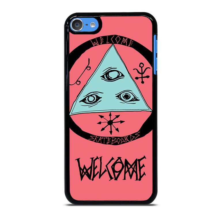 WELCOME SKATEBOARDS LOGO PINK iPod Touch 7 Case
