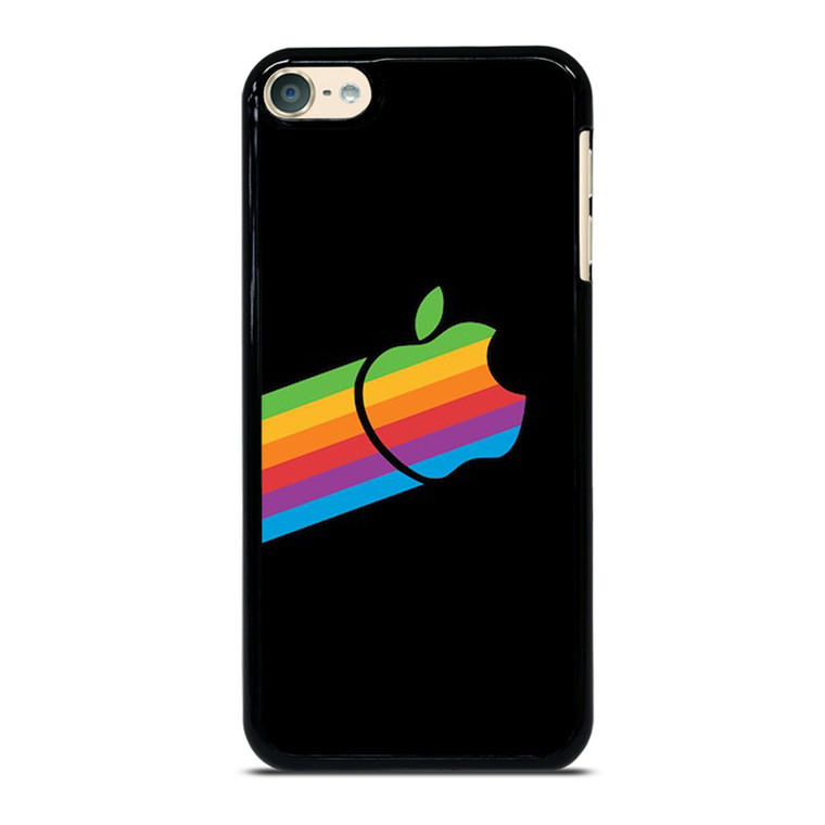 APPLE RETRO DESIGN BLACK iPod Touch 6 Case
