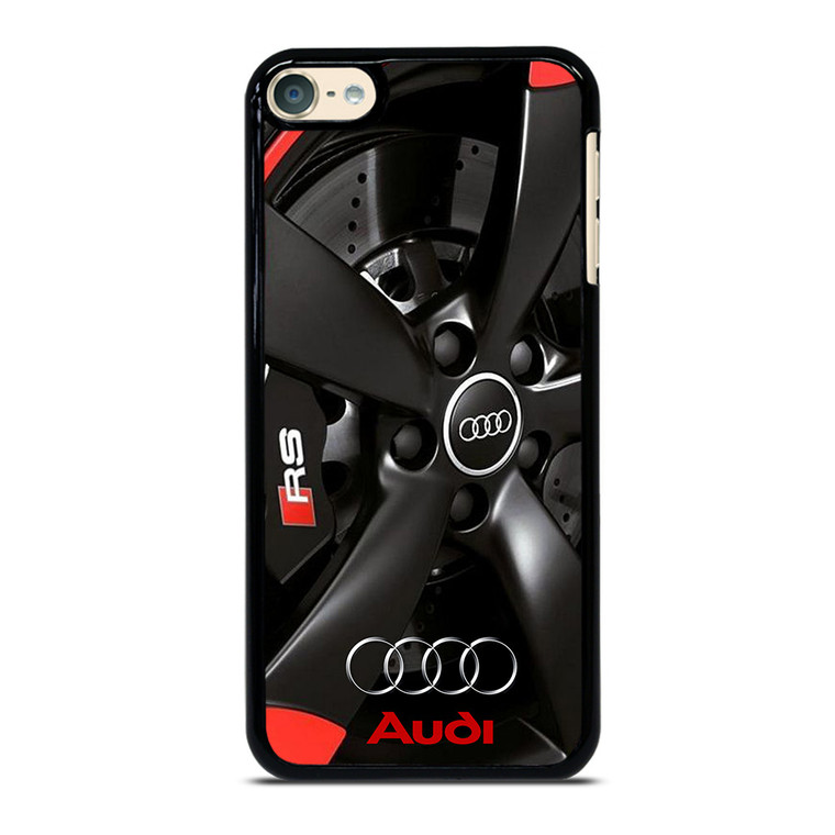 AUDI VELG LOGO BLACK iPod Touch 6 Case