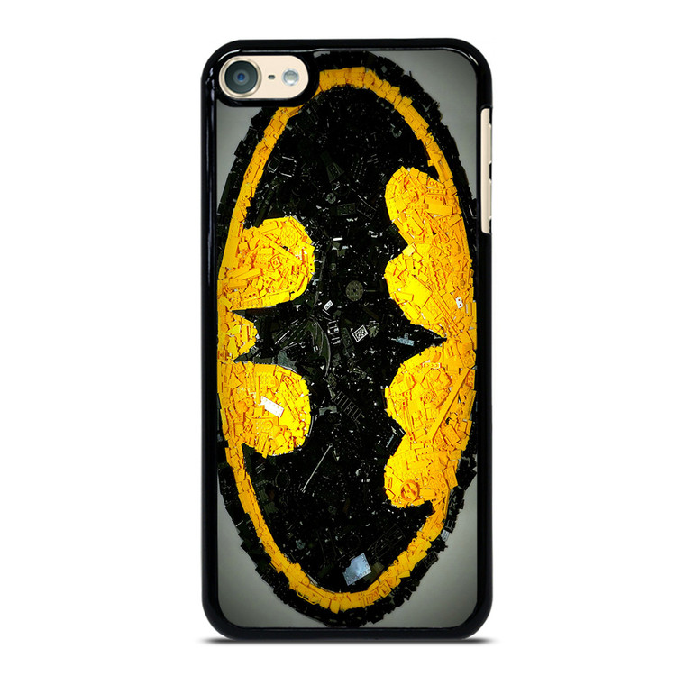 Batman Logo Black Yellow 2 iPod Touch 6 Case