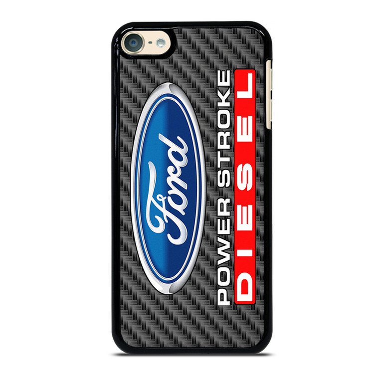 CARBON ORD POWERSTROKE DIESEL LOGO iPod Touch 6 Case