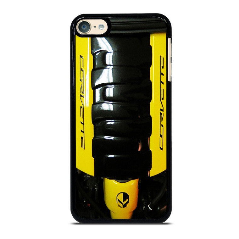 CORVETTE ENGINE YELLOW iPod Touch 6 Case