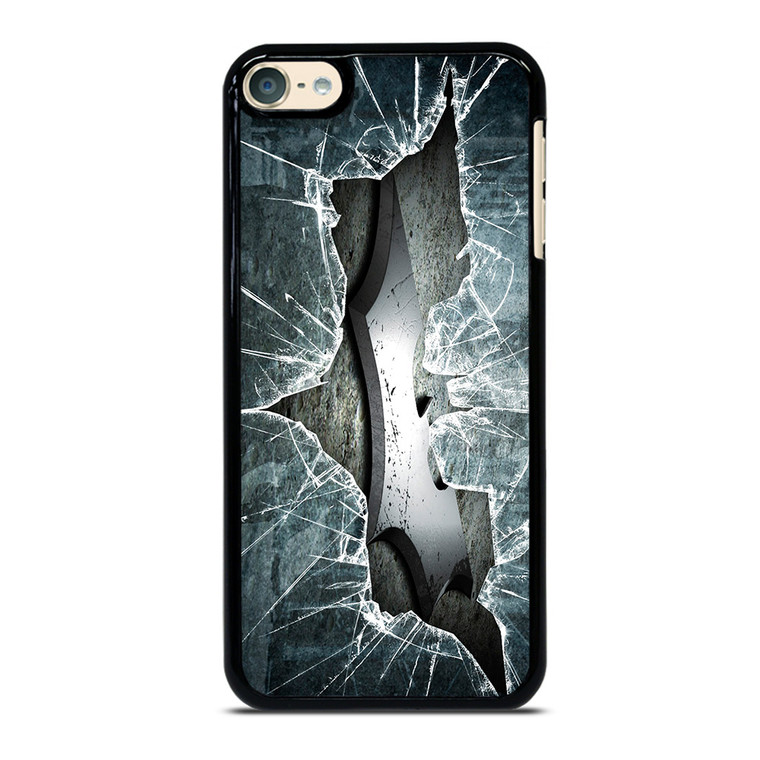 CRACKED OUT GLASS BATMAN THE DARK KNIGHT 2 iPod Touch 6 Case