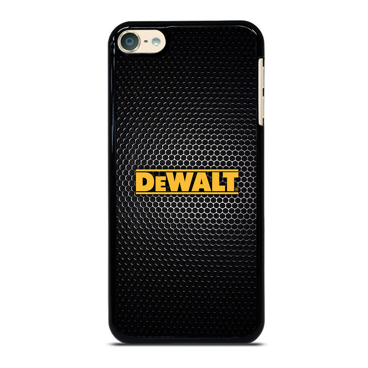 DEWALT LOGO METAL CARBON iPod Touch 6 Case