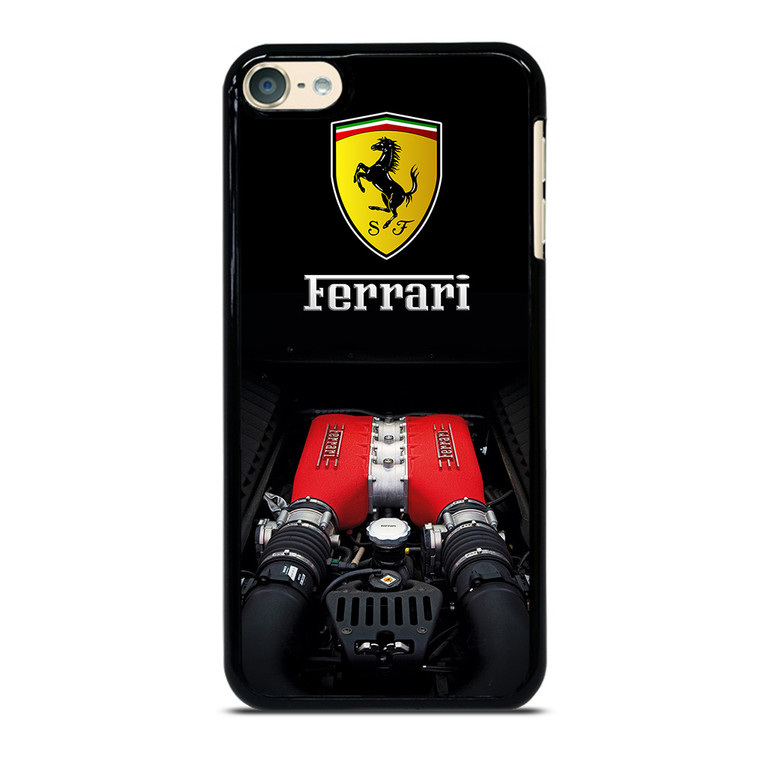 FERRARI TWIN TURBO MACHINE iPod Touch 6 Case
