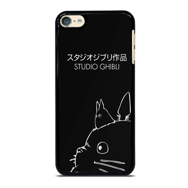 GHIBI STUDIO TOTORU SIMPLE BLACK iPod Touch 6 Case