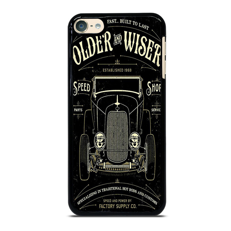 HOT RODS FACTORY VINTAGE RETRO CAR iPod Touch 6 Case