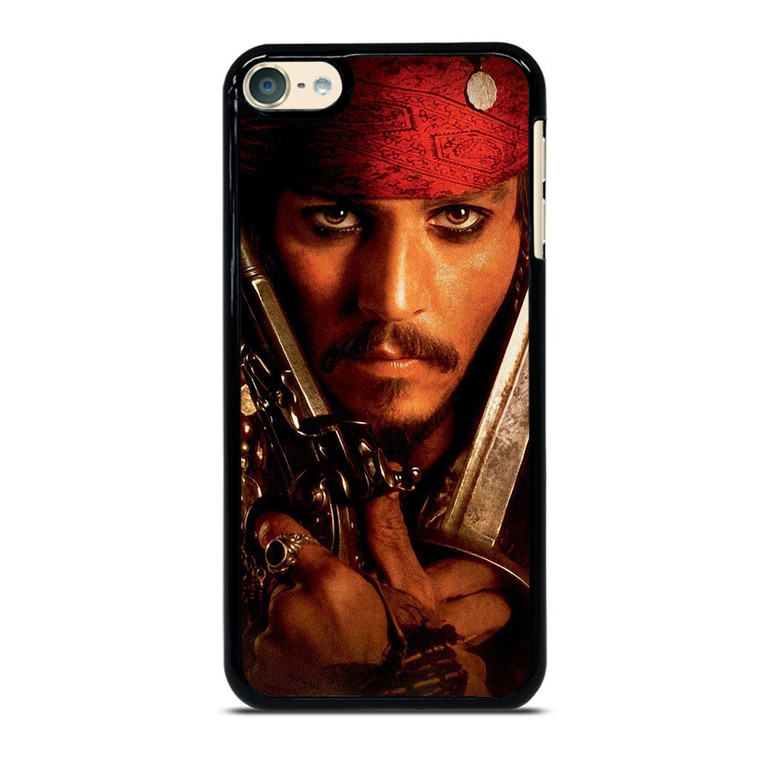 JACK SPARROW PIRATES OF THE CARIBBEAN iPod Touch 6 Case