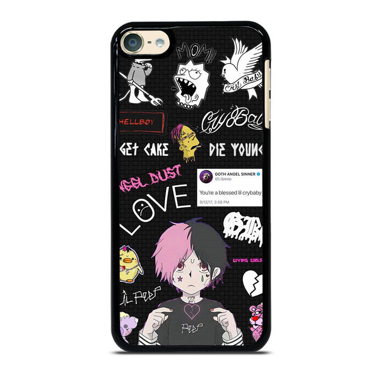 LIL PEEP STICKER COLLECTION iPod Touch 6 Case