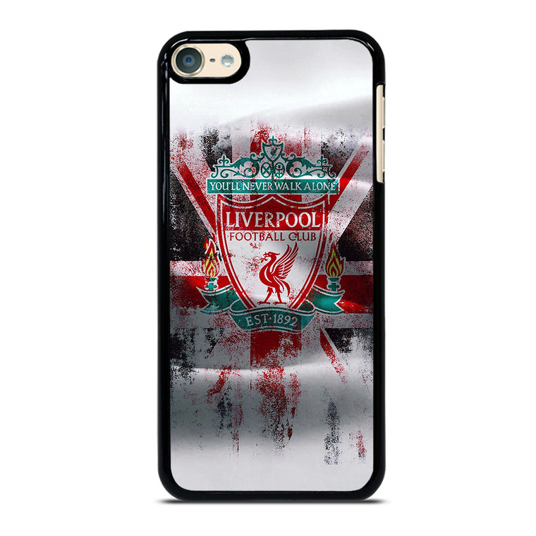 LIVERPOOL FC LOGO ENGLAND FLAG iPod Touch 6 Case