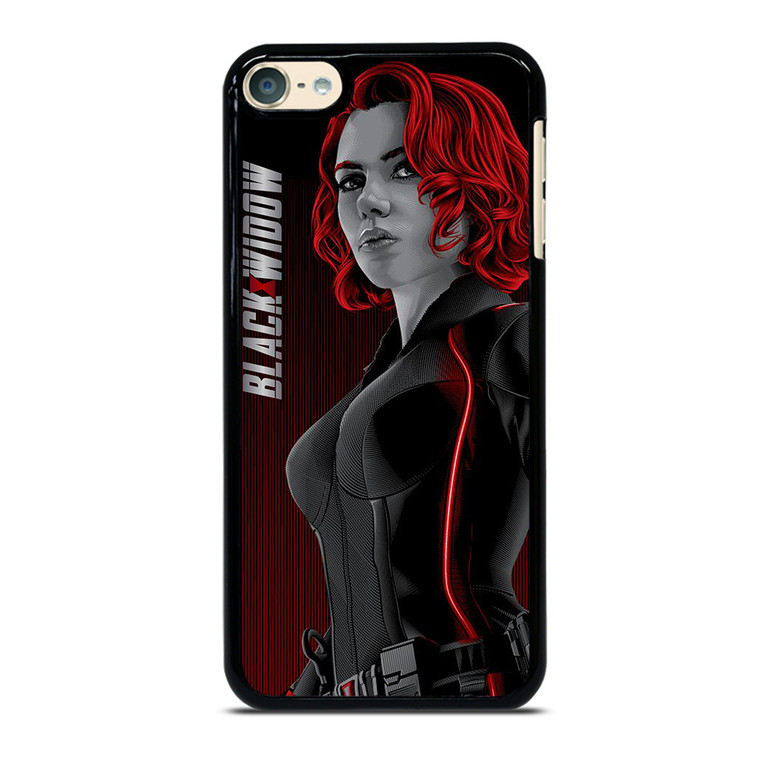 MARVEL BLACK WIDOW AVENGERS ART iPod Touch 6 Case