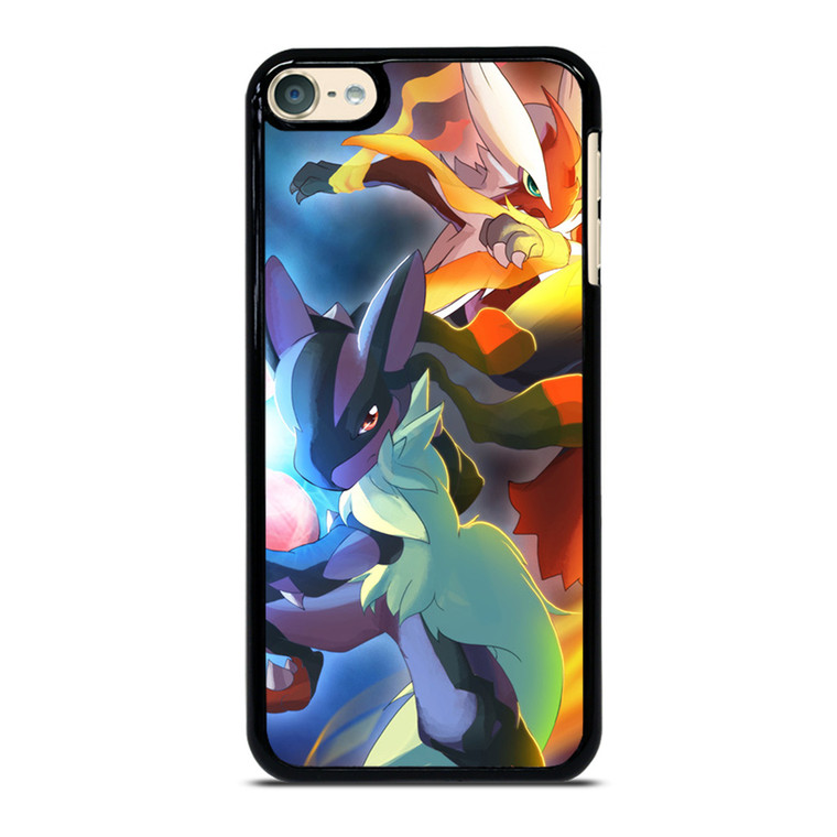 MEGA BLAZIKEN VS MEGA LUCARIO iPod Touch 6 Case