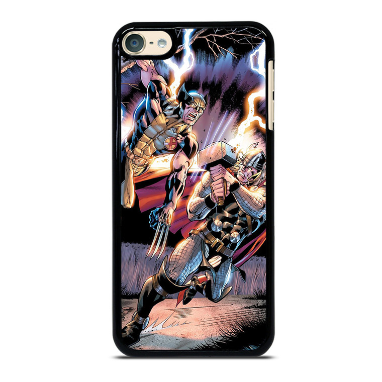 THOR VS WOLVERINE ANIME iPod Touch 6 Case