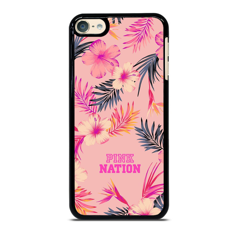 VICTORIA SECRET PINK NATION FLORAL BG iPod Touch 6 Case VICTORIA SECRET PINK NATION FLORAL BG iPod Touch 6 Case