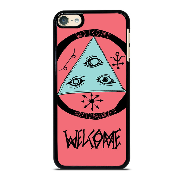 WELCOME SKATEBOARDS LOGO PINK iPod Touch 6 Case