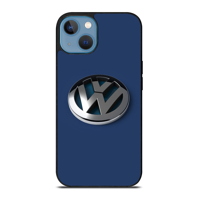VW VOLKSWAGEN GLOSSY LOGO EMBLEM iPhone 13 Case