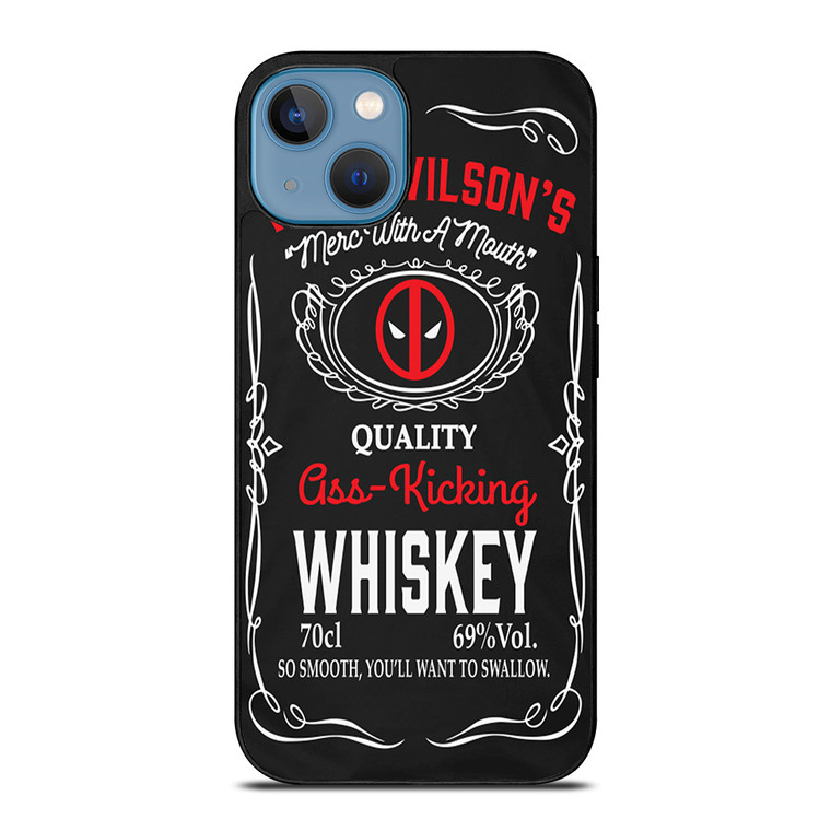 WADE WILSON WHISKEY DEADPOOL iPhone 13 Case