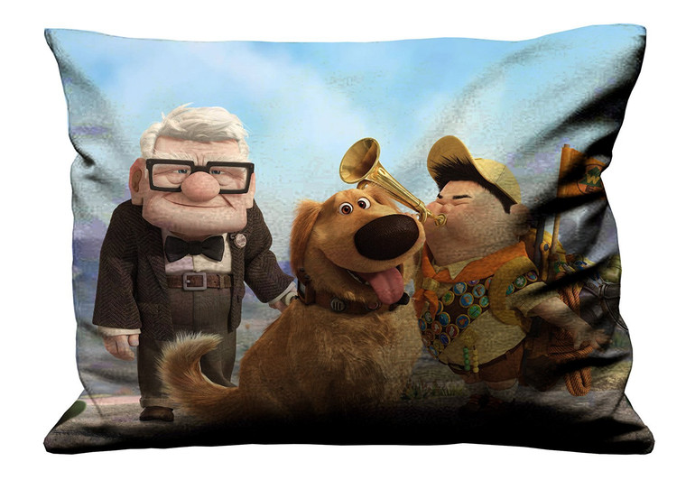 UP MOVIE DUG AND RUSSEL Pillow Case Cover Recta UP MOVIE DUG AND RUSSEL Pillow Case Cover Recta