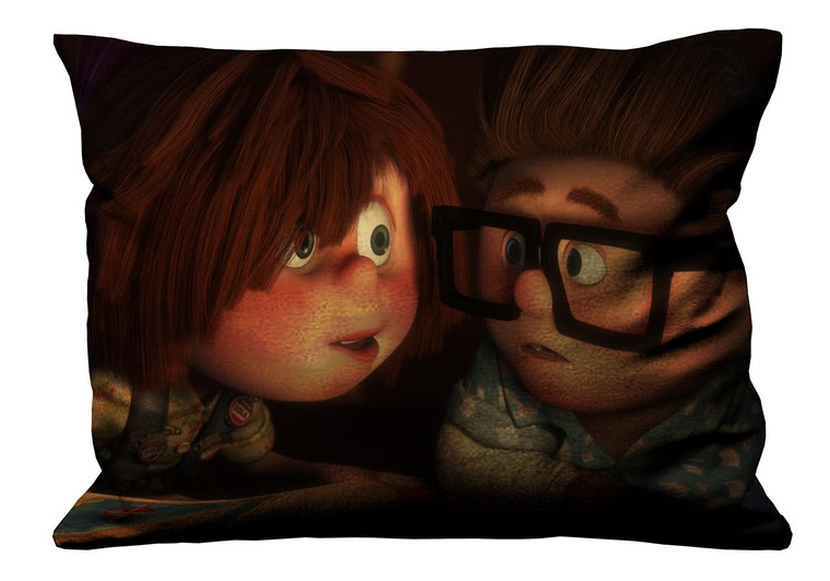 UP MOVIE CARL AND ELLIE DISNEY Pillow Case Cover Recta