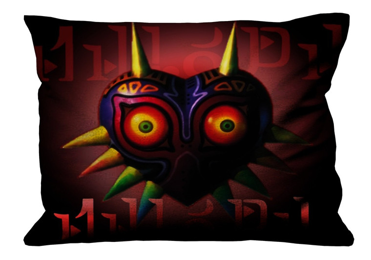 THE LEGEND ZELDA MASK Pillow Case Cover Recta