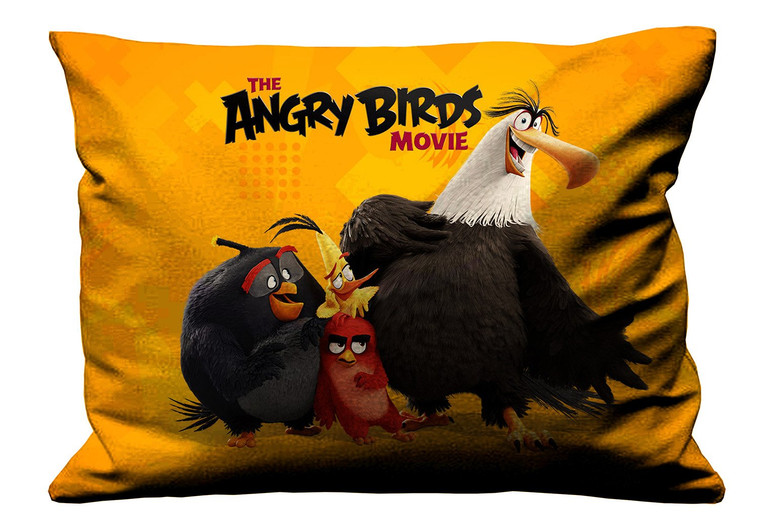 THE ANGRY BIRD MOVIE Pillow Case Cover Recta THE ANGRY BIRD MOVIE Pillow Case Cover Recta